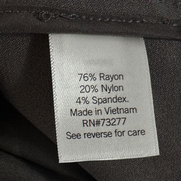 NEW Nine West High Rise Slim Tapered Ankle Pants Women's Plus Size 24 - Picture 7 of 10